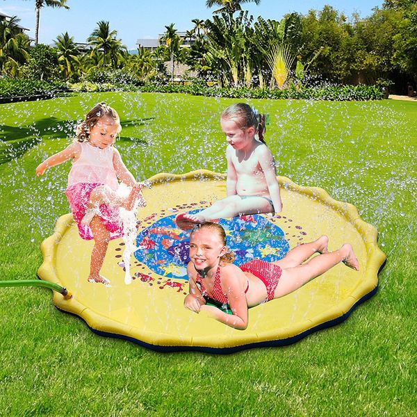 2019 Baby Kids 68inch Splash Play Mat Children Infant Outdoor