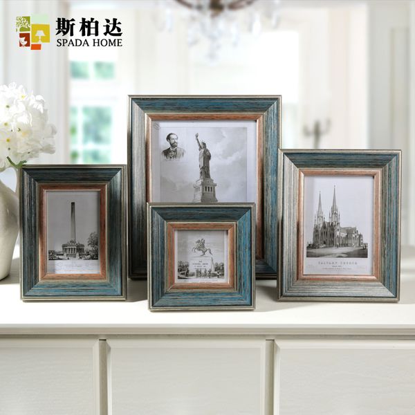 

wood p frames picture frame wood vintage p frames for picture table decor sets 4/6/7/10 inch retrato