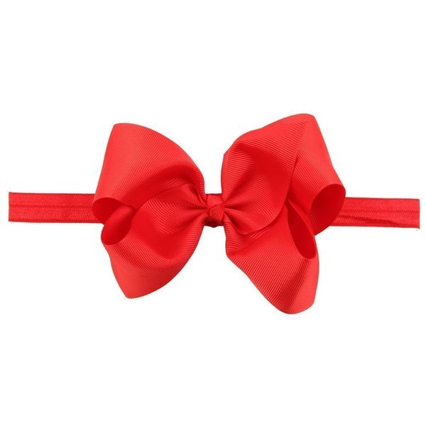 

pcs baby girls headbands grosgrain ribbon 4.5, Slivery;white
