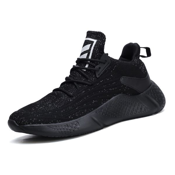 

men ultralight non-slip sneakers woven mesh male leisure outdoor sports shoes breathable dad running footwear direct sales