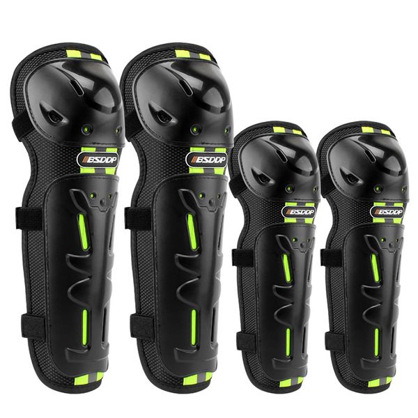 

4pcs moto knee elbow protective pad windproof warm bicycle motorcycle kneepad motocross riding skating protector gears support