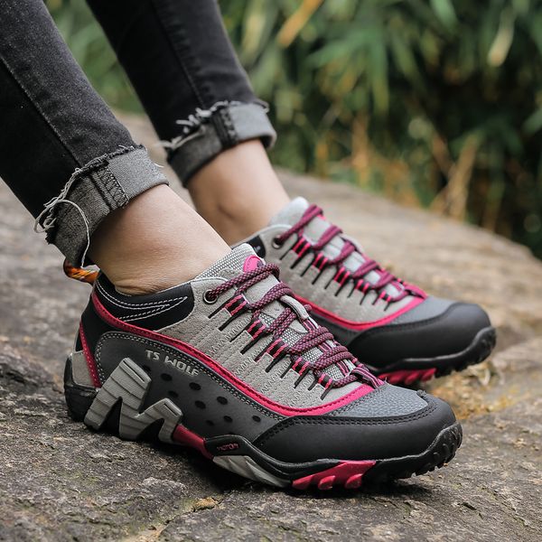 

genuine leather running shoes women ladies breathable running shoes women sneakers outdoor sport camping training