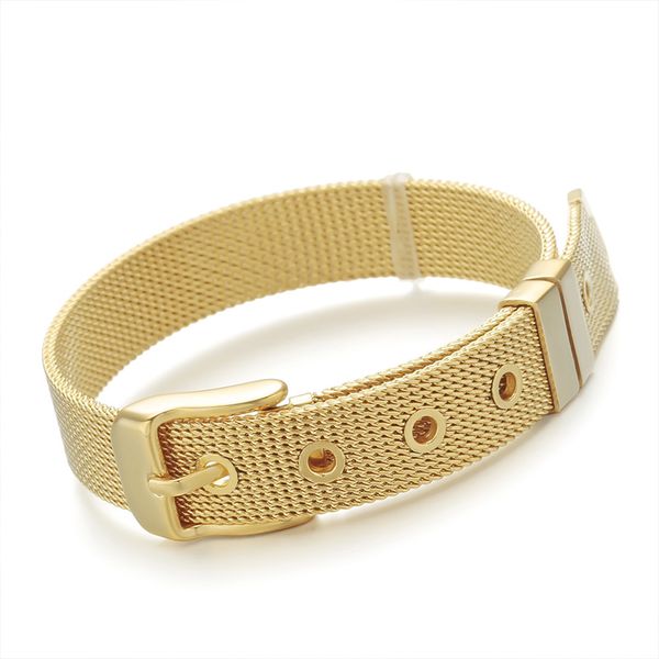 

leather bracelets gold stainless steel couple bracelet button men bracelet for women on hand male accessories fashion jewelry, Black