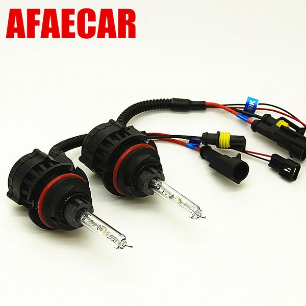 

1 пар bi-xenon 9004 9007 4300k 6000k 8000k 12v 55w автомобиль спрятался фары лампочки