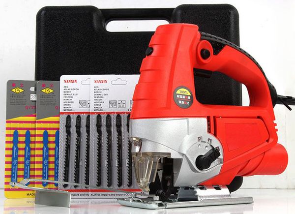 

cutting metal chainsaw jigsaw chip handling ability strong small household function hardware tools electric saw 10 pieces blades