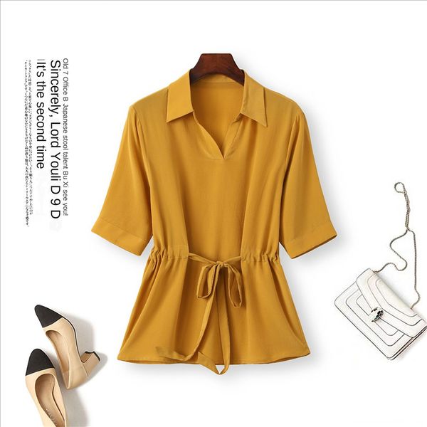 

2020 t- female 2 0-1 crepe de chine mmi 2020 silk t-shirt female 212 shirt silk shirt0-1 crepe de chine 12 mmi, White