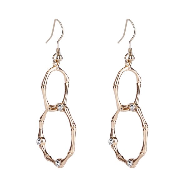 

epi new limited acrylic hiphop earings oorbellen orecchini new large bamboo joint hoop earrings hip-hop tone big circle, Silver