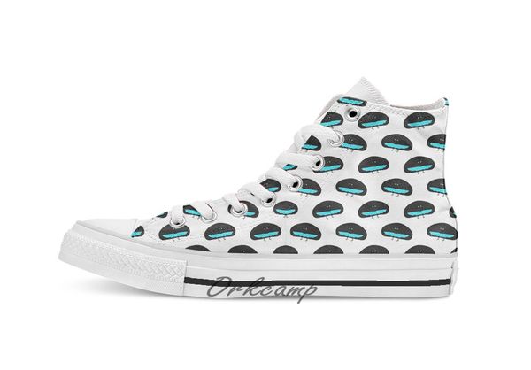 

superb bird of paradise pattern custom casual high lace-up canvas shoes sneakers drop shipping