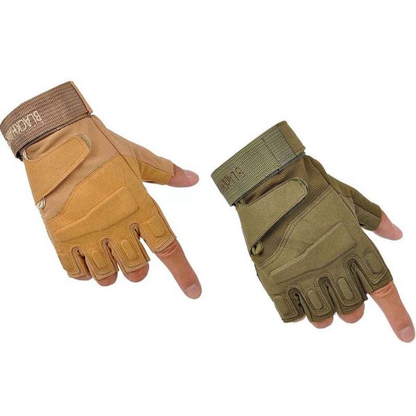 

us shipping fingerless gloves military tactical shooting hunting gloves screaming retail price men sports army gloves, Blue;gray