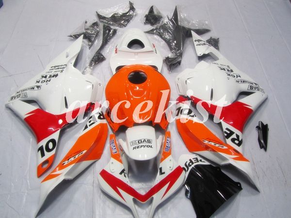 

новый abs литья под давлением мотоциклов полный обтекатели комплекты, пригодный для honda cbr600rr f5 09 10 11 12 2009 2010 2011 2012 кузово