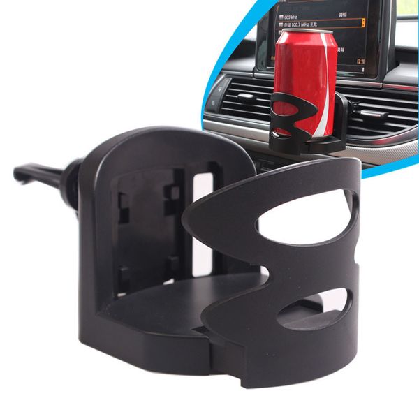 

car air vent outlet mount cups bottle drinks black stand holder bracket truck drink water cup bottle can holder 6.12