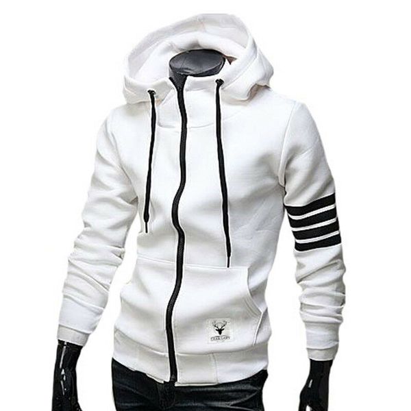 

men striped hoodies mens basic loose hooded sweatshirts pullover male casual warm cotton hoodie sweatshirts, Black