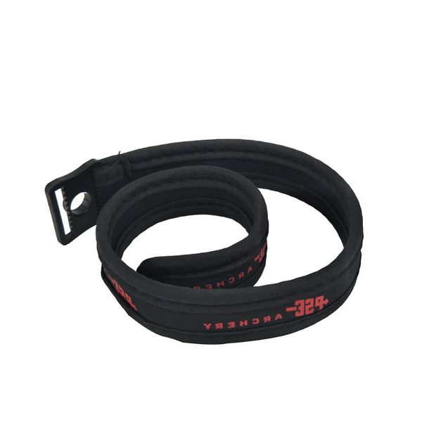 

adjustable outdoor archery wrist sling strap for compound bow hunting, Black;red