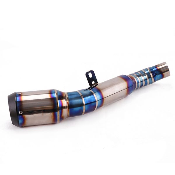 

suitable for motorcycle 636 titanium alloy exhaust pipe zx6r modified titanium alloy exhaust pipe 2009-2018
