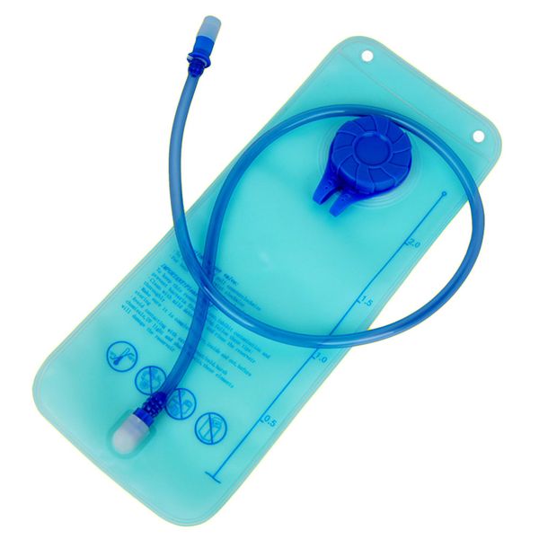 

2l bicycle water bladder bag cycling climbing camping hiking outdoor sports water bladder bag pack backpack blue durable 824