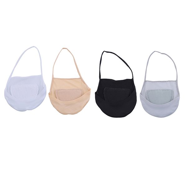 

new women's summer ice silk sling hollow invisible socks no trace socks sponge pad korean japanese sling socks, Black;white