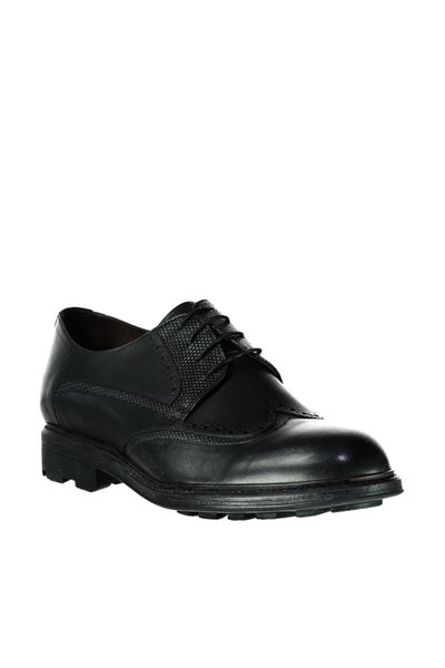 

derimod genuine leather black men 's shoes