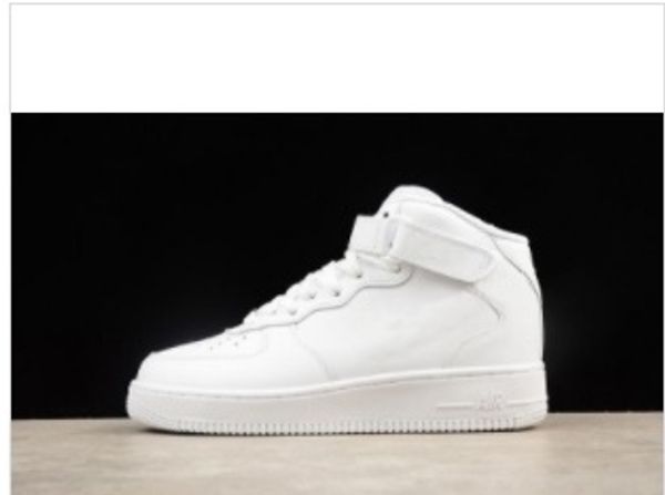 

2021 classic skateboarding low high men women shoes white 1 one sports skate fashion trainers e6, Black