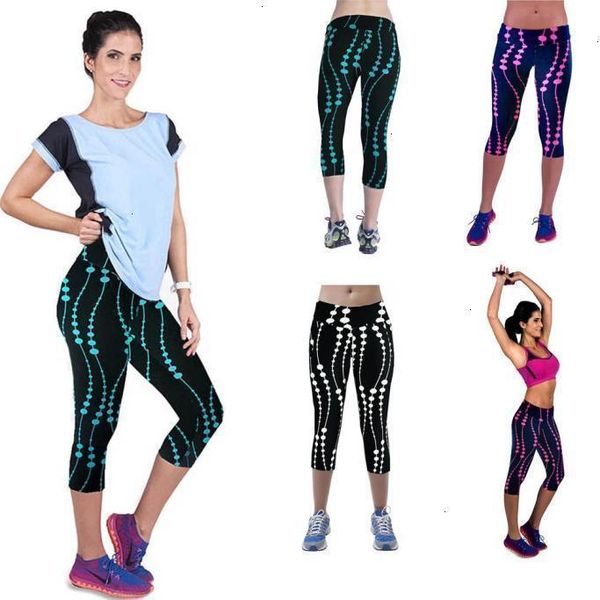 

леггинсы для женщин прочных женщин способа гетры высокой талии фитнес брюки sweatpants printed stretch плюс размер купированных поножи jan19, Black