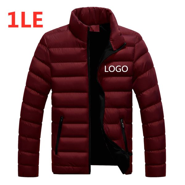 

1le 2019 new fashion england style zipper warm soild ultralight mens duck down jackets autumn winter men down jacket overcoats, Black