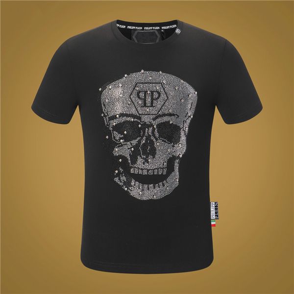 

20ss luxury men's t-shirt casual o-neck slim men's t-shirt fashion summer brand short sleeve men's clothing tee size -xxxl k, White