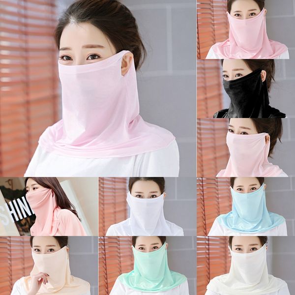 

l0tji multiple styles printed headband bandana scarf multifunctional men face mask tube ring scarf women seamless, Black