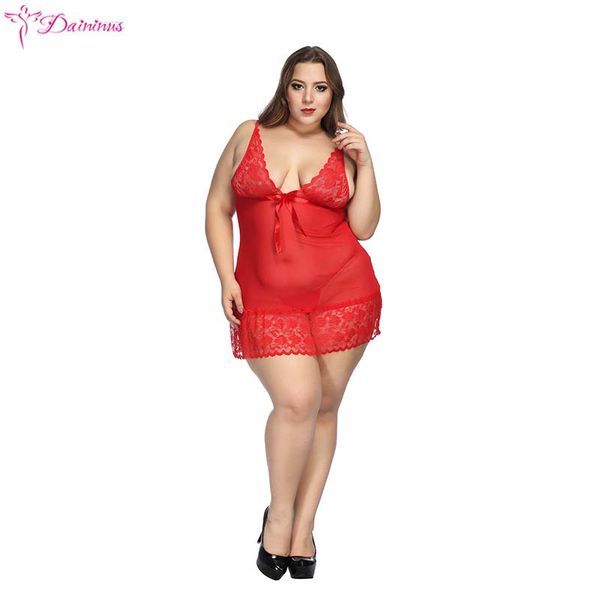 2019 Daininus Plus Size Sexy Lingerie Babydoll See Through Erotic Lingeries  Fashion Seductive Porn Lingerie Nuisette Sexy Nightwear From ...