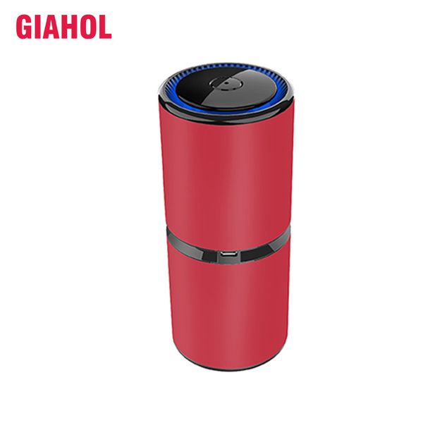 

giahol car ionizer air purifier negative ion generator with dual usb port air cleaner for automobile or small room deodorization