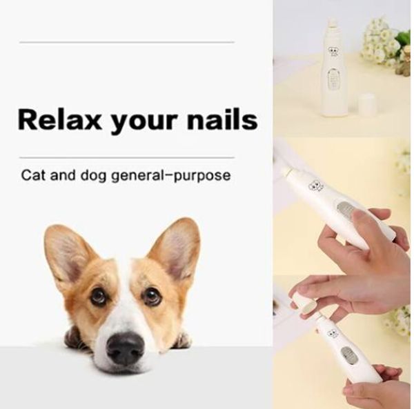 

2019 wholesales pet dog cat nail trimmer tool grooming tool care grinder clipper electric