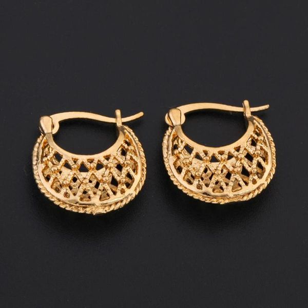 

gold color trendy earrings for women fashion simple style classic earrings jewelry gift, Golden;silver