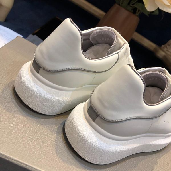 

fashion sneakers low-shoes lace up designer comfort pretty girl women sneakers casual shoes men womens leather flats shoes, Black