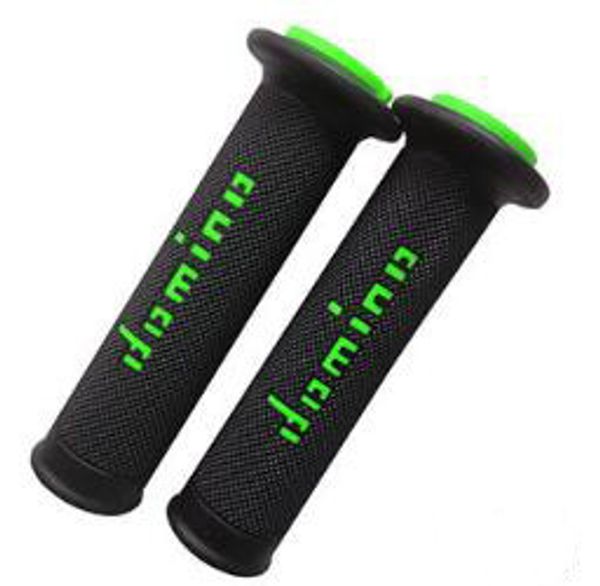 

универсальный мотоцикл rubber gel ручка сплав захваты для внедорожников рулевого cover green