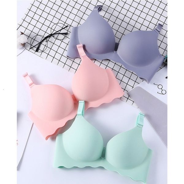 

femme lingeries push up bra бесшовные провода free backless погружение intimates sexy глубокий u кубок бюстгальтеры для женщин push up женск, Red;black