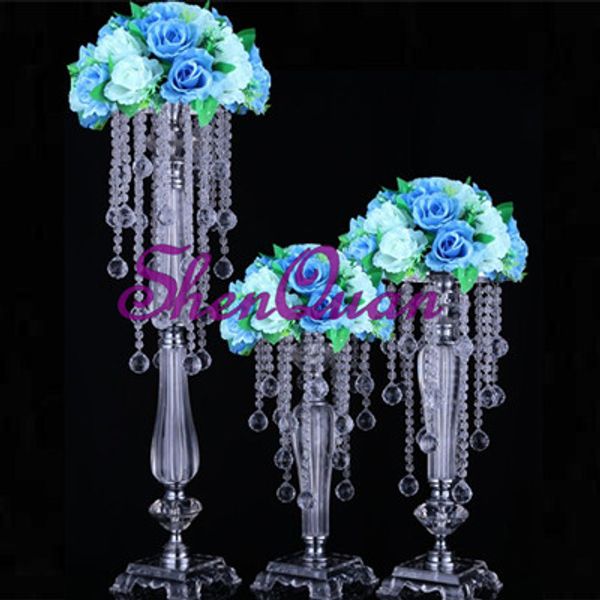 Acrylic Flower Stand Wedding Decorative Centerpiece For Wedding