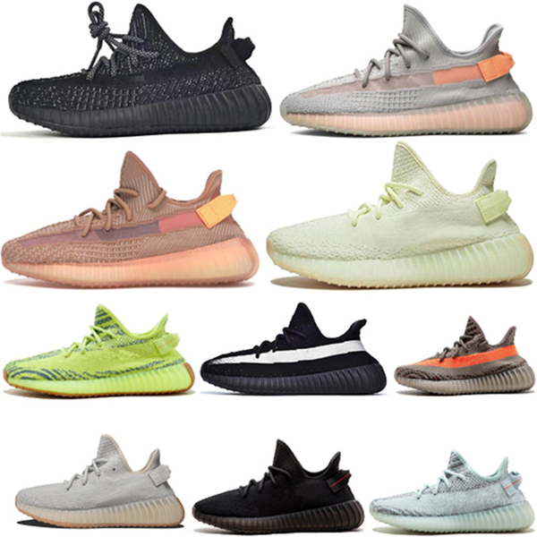 

new sneakers yeezy yeezys yeezzy yeezus 350 v2 running shoes static yecheil white sesame kanye west sports shoes #05557#, Black