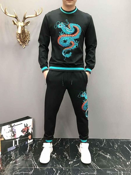 

tracksuit men luxury sweat suits autumn brand mens jogger suits jacket + pants sets sporting women suit hip hop sets high quality, Gray