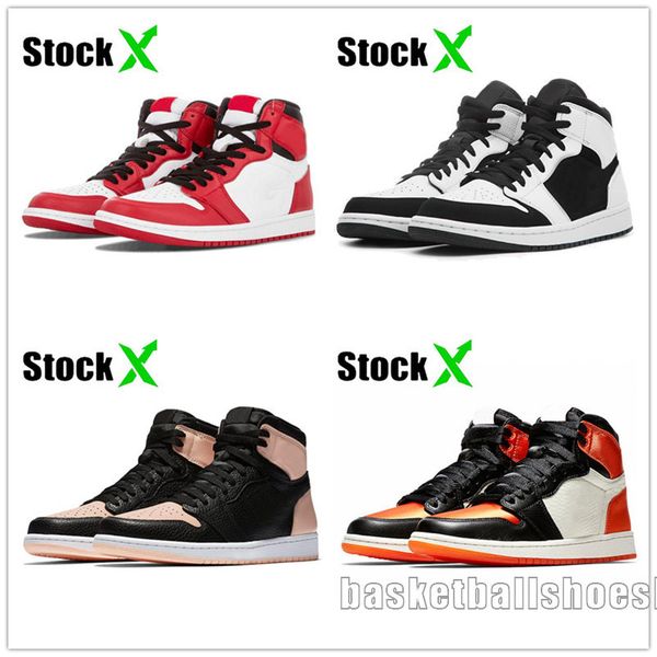 

bred outlet toe jumpman 1 1s men basketball shoes court purple black white shattered backboard 3 bloodline