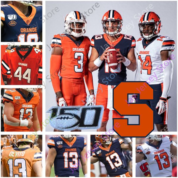 

custom syracuse orange football jersey college tommy devito moe neal trishton jackson donovan mcnabb brandon berry josh black harris adams, Black;red