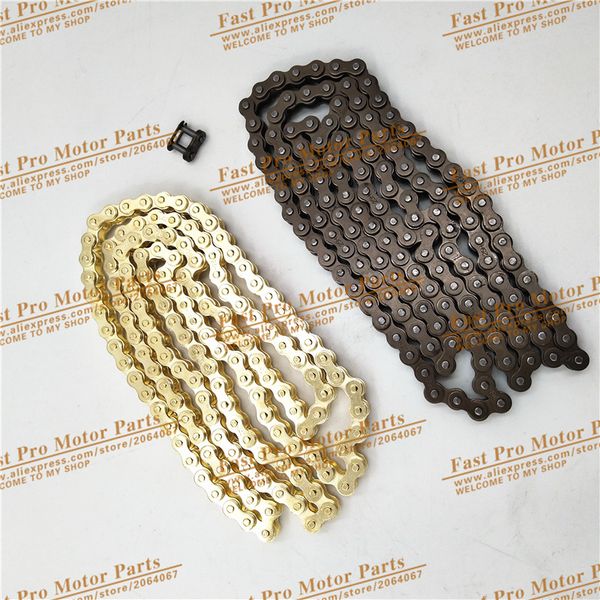 

25h 144 links chain with spare master link 47cc 49cc 2 stroke engine atv quad go kart dirt pocket mini motor bike motorcycle