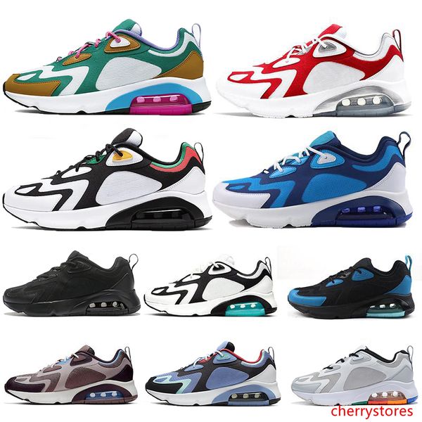 

new arrival brand 200 mystic green white gold 200s mens women desert sand rasta trainers running shoes cushion designer sneakers sports