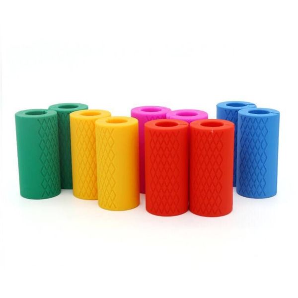 

eco friendly silicone dumbbell barbell grip bell grip hand guard shoulder cushion neck extenders