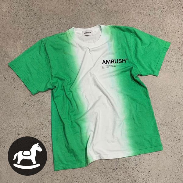 

2019 AMBUSH Футболка 3M Светоотражающие Мужчины Женщины Уличная одежда Harajuku Summer Футбол