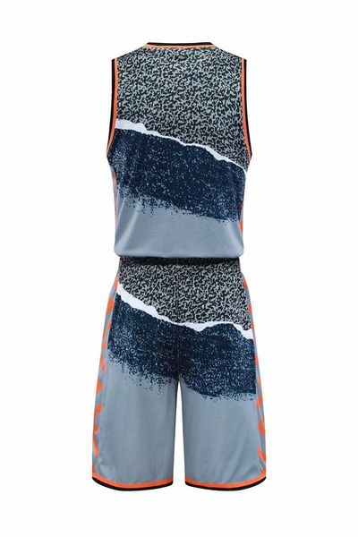 

men blank double-sided basketball team uniforms kits sports clothes tracksuits personality customized basketball sets with shorts 38-13, Black;red