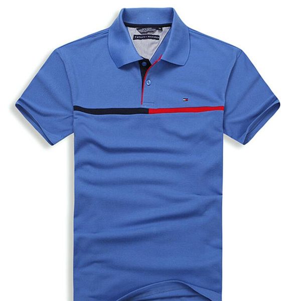 

esigner polo shirts men short-sleeves letter embroidery designer 3d brand luxur polo short t-shirts lapel tees formal shirt for man slim, White;black