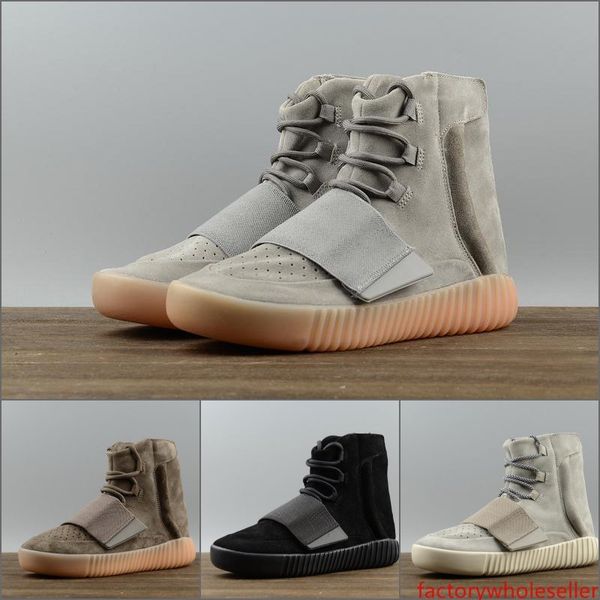 

with box sply 750 high running sports shoes gray khaki brown black ankle boots mens womens sneakers us 5-11.5