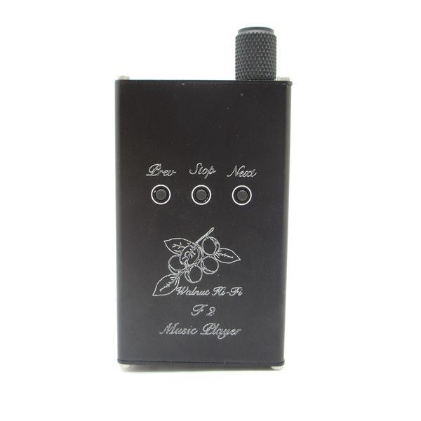 

walnut f2 professional lossless hifi music mp3 player max support 64gb tf card expansion usb sound card balance out