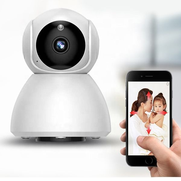

2019 new smart shake ip night vision camera 720p home security mini camera night vision 2 way audio with speaker from vidhon