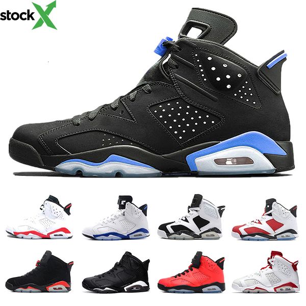 

6 basketball shoes men sneaker 6s unc black cat infrared white alternate hare carmine sports blue olympic oreo 6s mens trainer shoes
