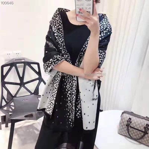 

2019 cashmere scarf women silk scarves fashion autumn winter warm print cotton black shawl factory wholesale direct sales, Blue;gray