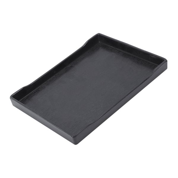 

rectangular plastic tray of restaurant service fast food pizzeria dinner kitchen storage organization